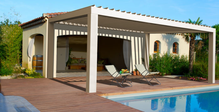 Pool-house terrasse